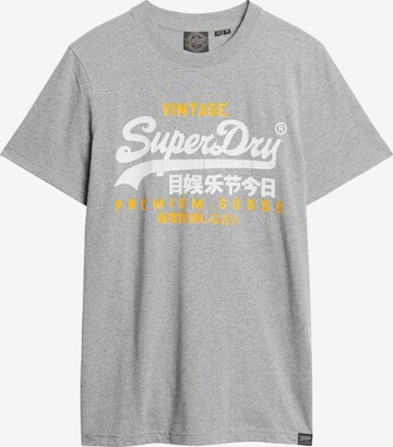 Superdry - Camiseta en gris: frente