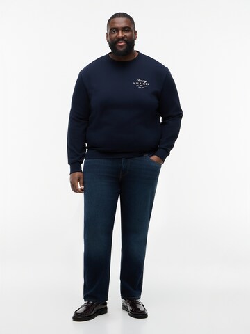 Tommy Hilfiger Big & Tall Mikina - Modrá