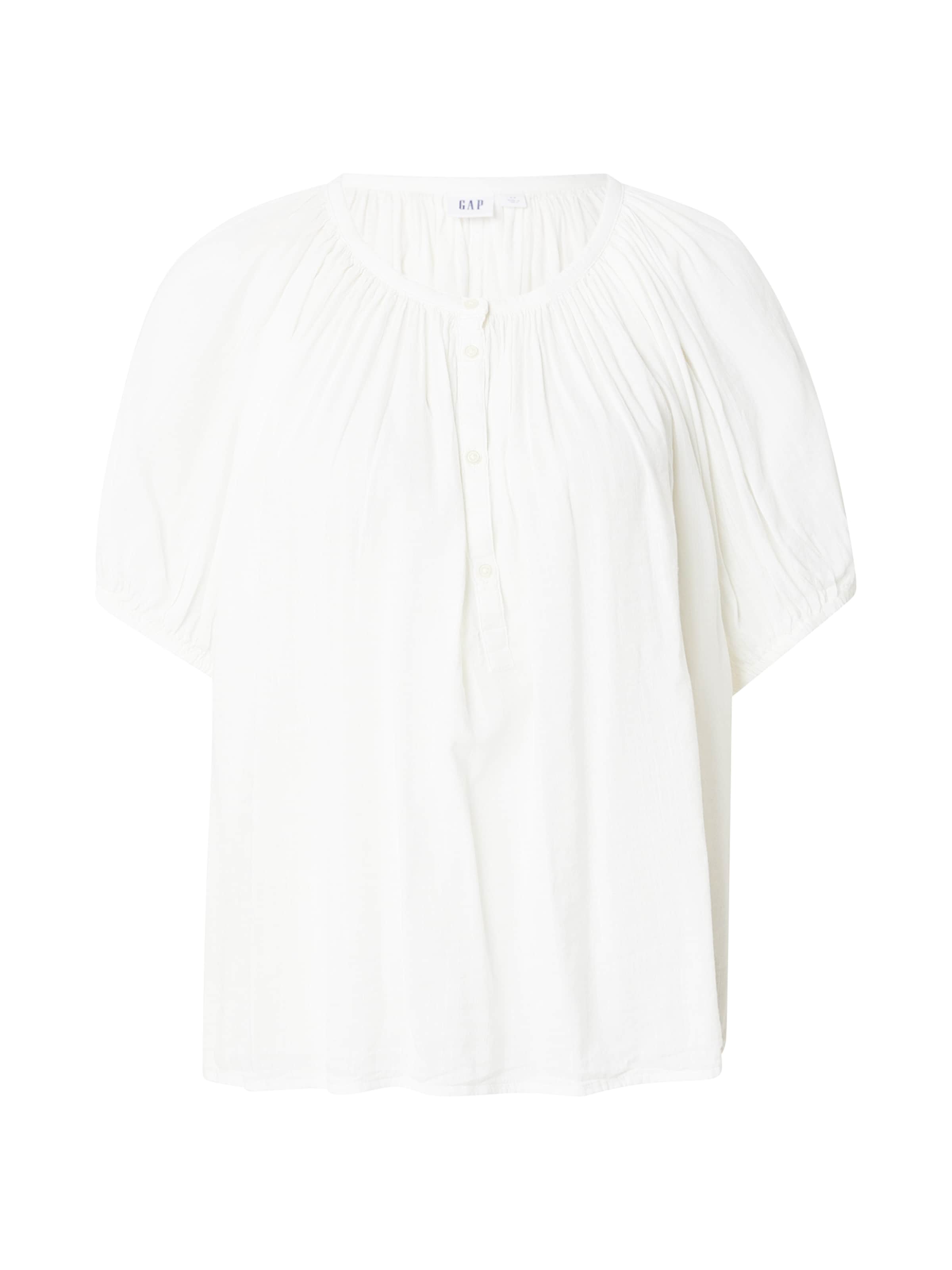 Camicia da donna 'POPOVER' di GAP in bianco: frontale