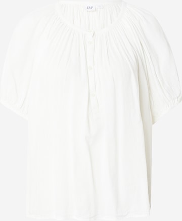 GAP Bluse 'POPOVER' i hvid: forside