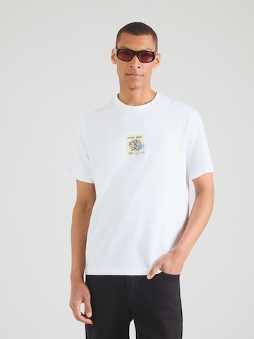 Maglietta di Calvin Klein Jeans in bianco: frontale