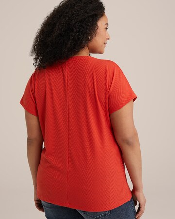 oranžinė WE Fashion Marškinėliai