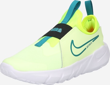 NIKE Athletic Shoes 'Flex Runner 2' in Yellow: front