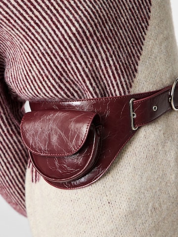 Ceinture 'PCNABINE' PIECES en rouge