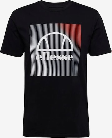 ELLESSE - Camiseta en negro: frente