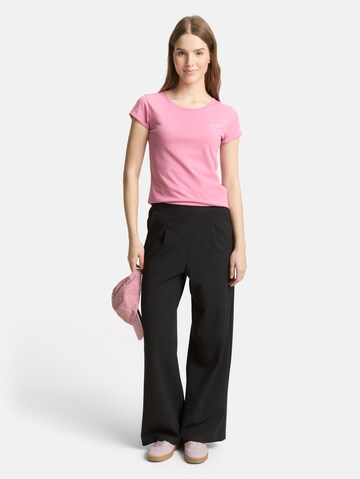 T-shirt TOM TAILOR DENIM en rose
