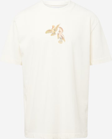 T-Shirt TOPMAN en beige : devant