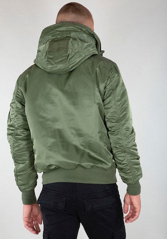 Giacca di mezza stagione 'MA-1' di ALPHA INDUSTRIES in verde