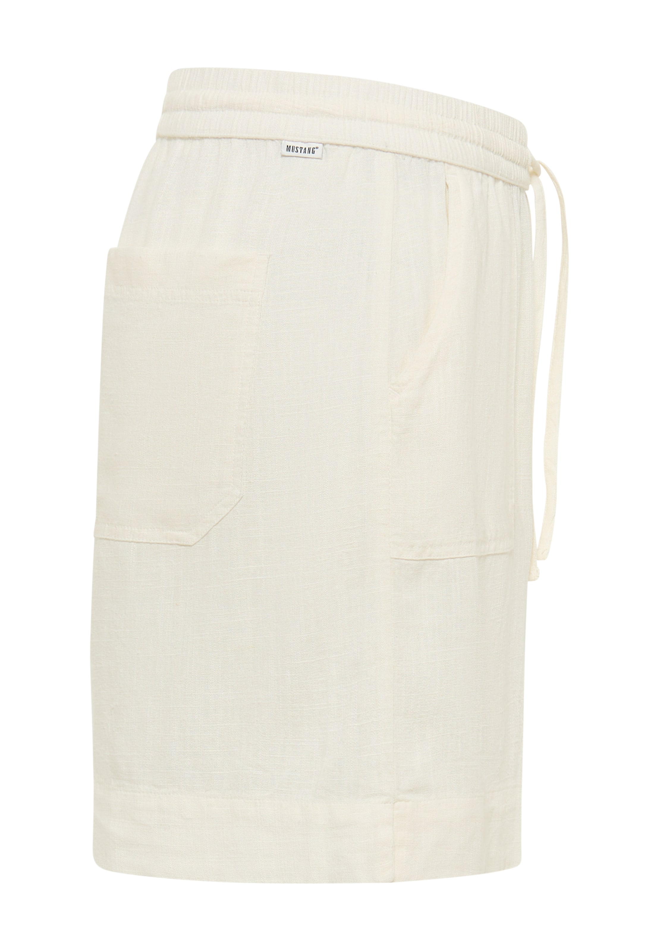 MUSTANG Loose fit Pants ' Style Hilo ' in White