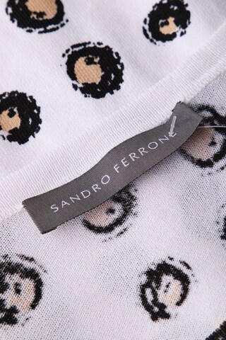 Sandro Ferrone Strickjacke L in Weiß