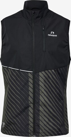 Newline Sportbodywarmer 'PACE GILET' in Zwart: voorkant