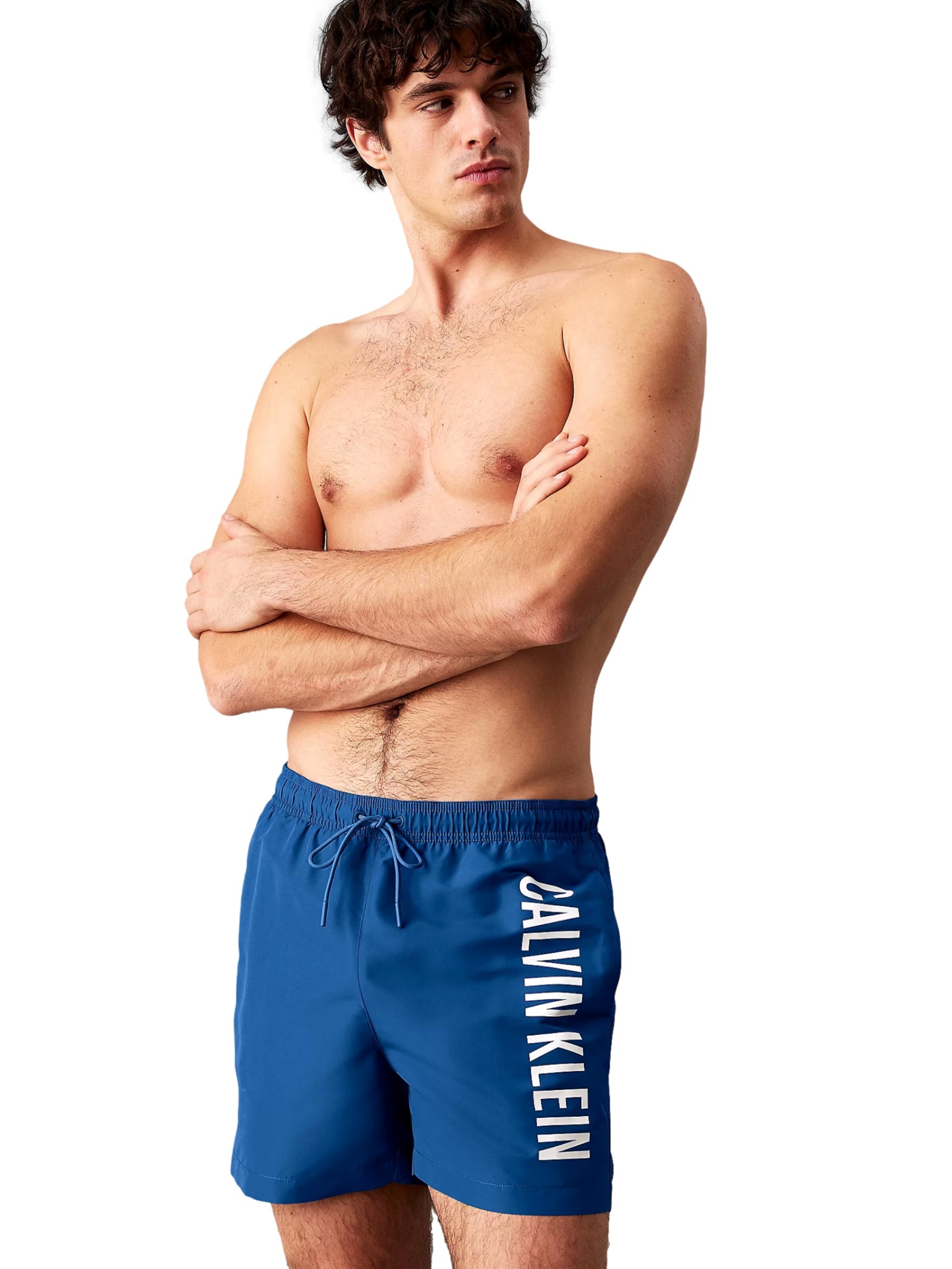 Calvin Klein Swimwear Badshorts i blå