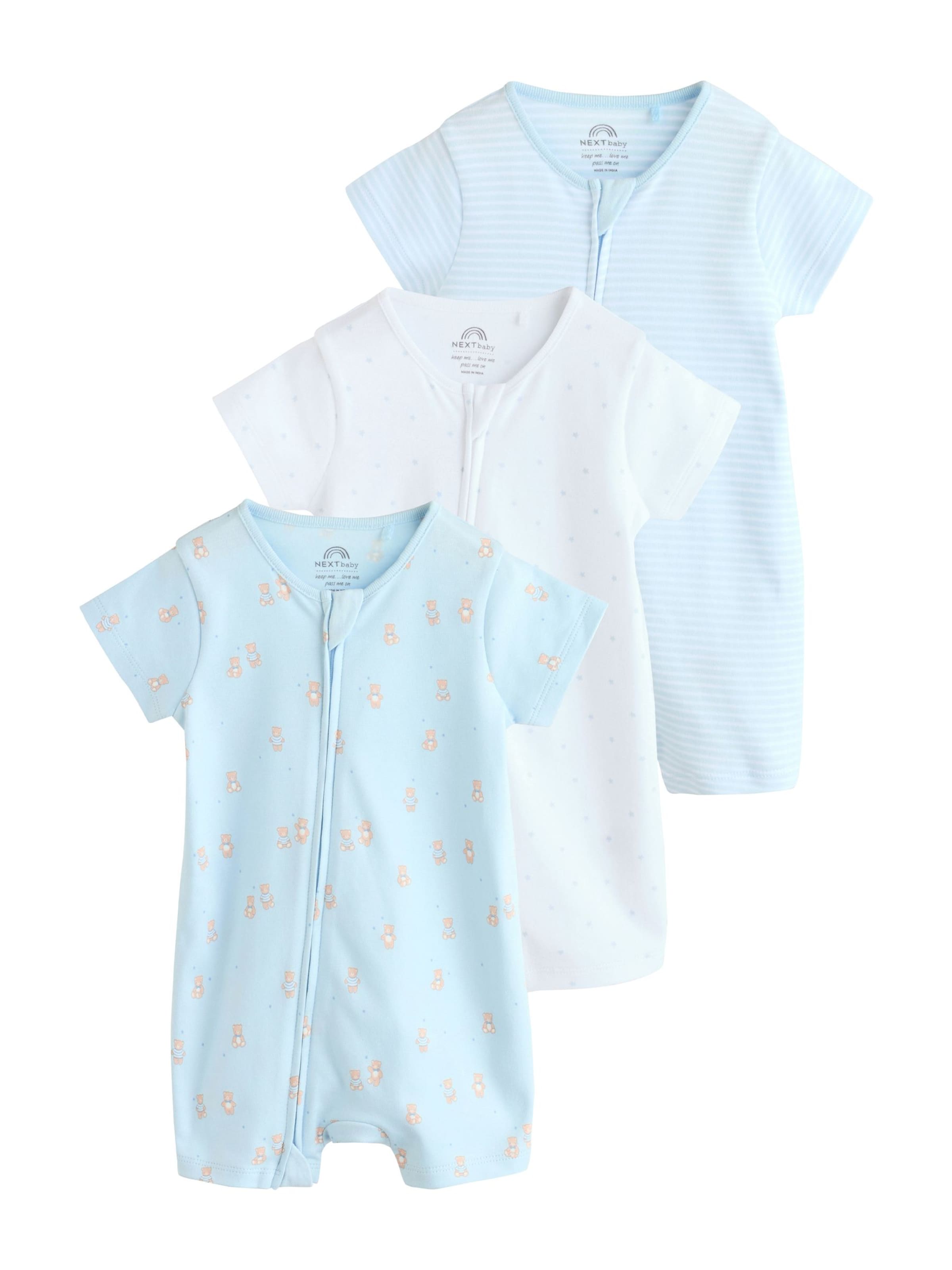 Next Dupačky/body – modrá: přední strana