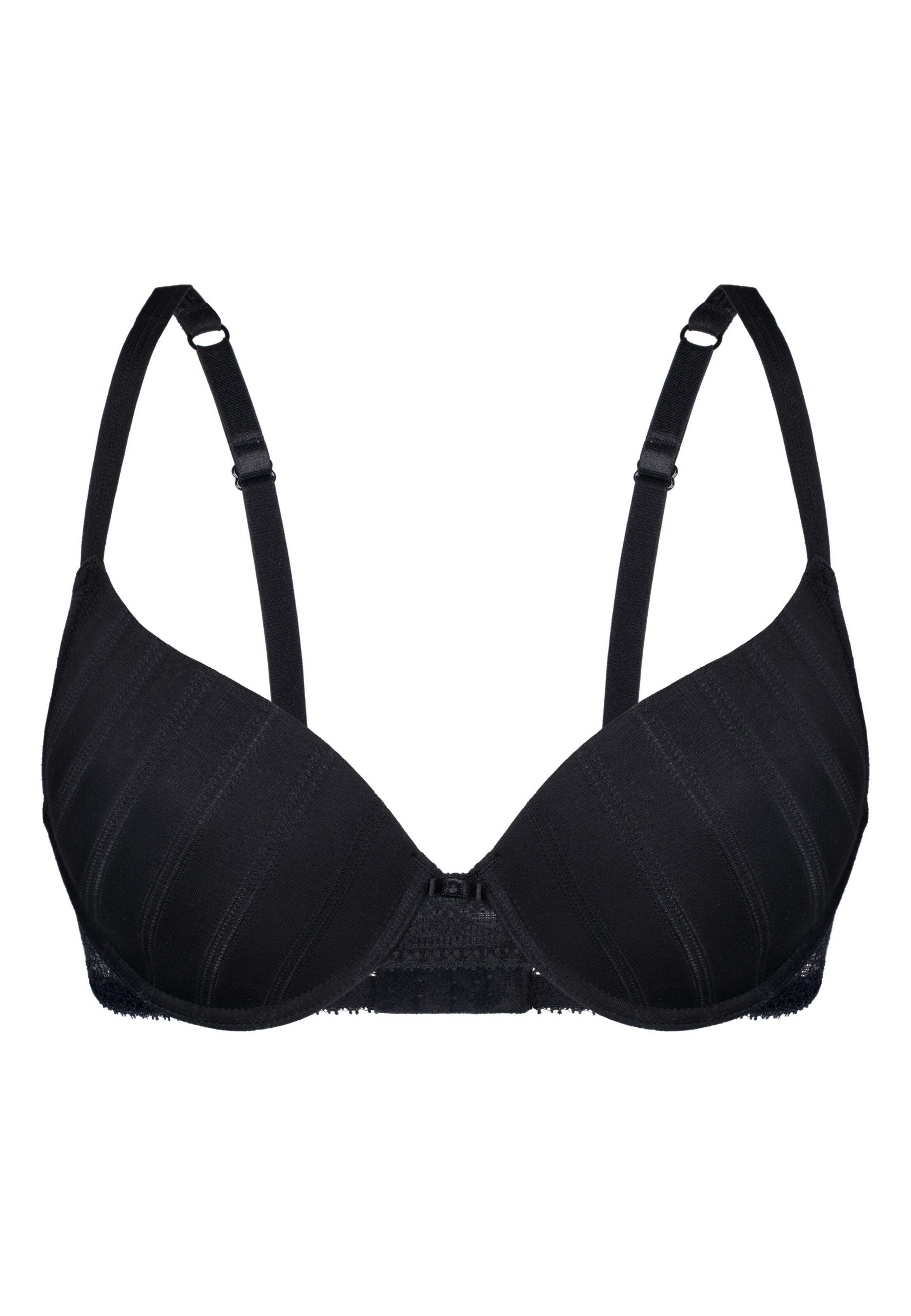 sassa T-shirt BH in Zwart: voorkant