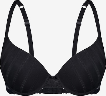 Invisible Soutien-gorge sassa en noir : devant