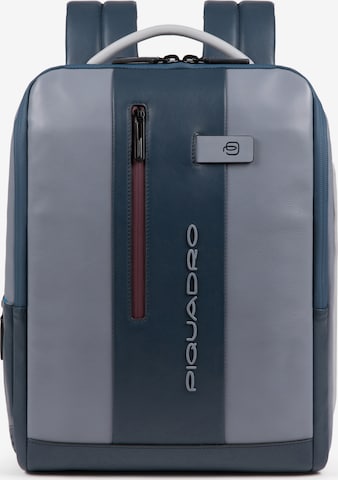 Piquadro Backpack 'L'Urban' in Blue: front