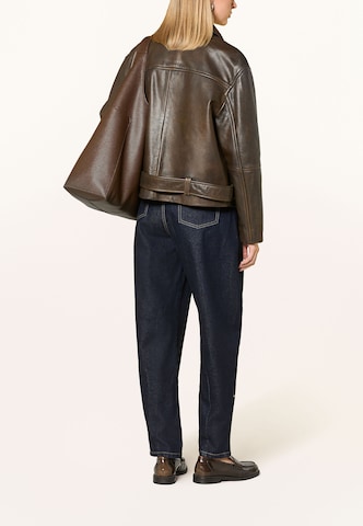 darling harbour Wide leg Jeans in Blue: back