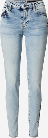 ARMANI EXCHANGE Skinny Jeans in Blauw: voorkant