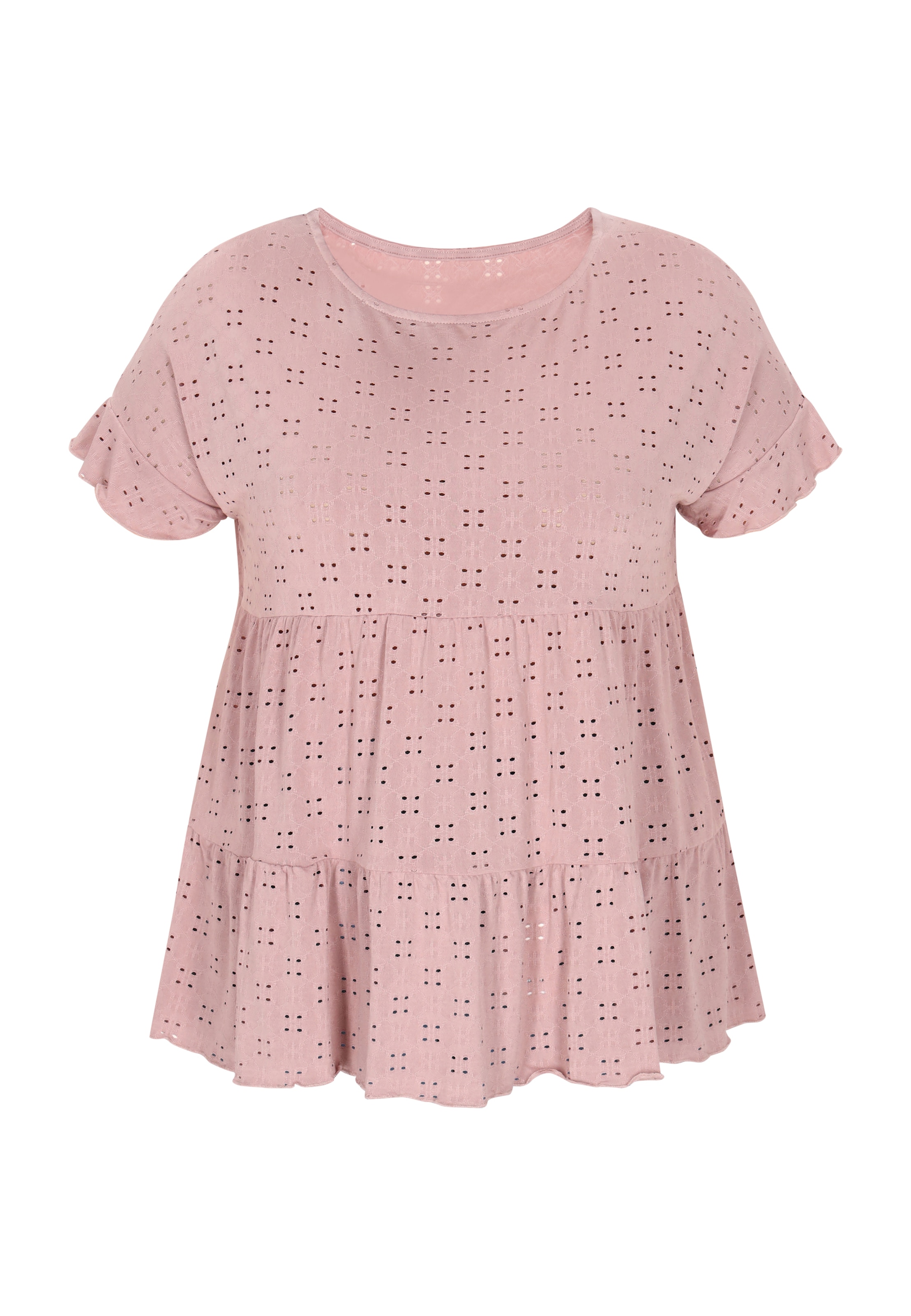 SANIKA Blúz - rózsaszín: elől