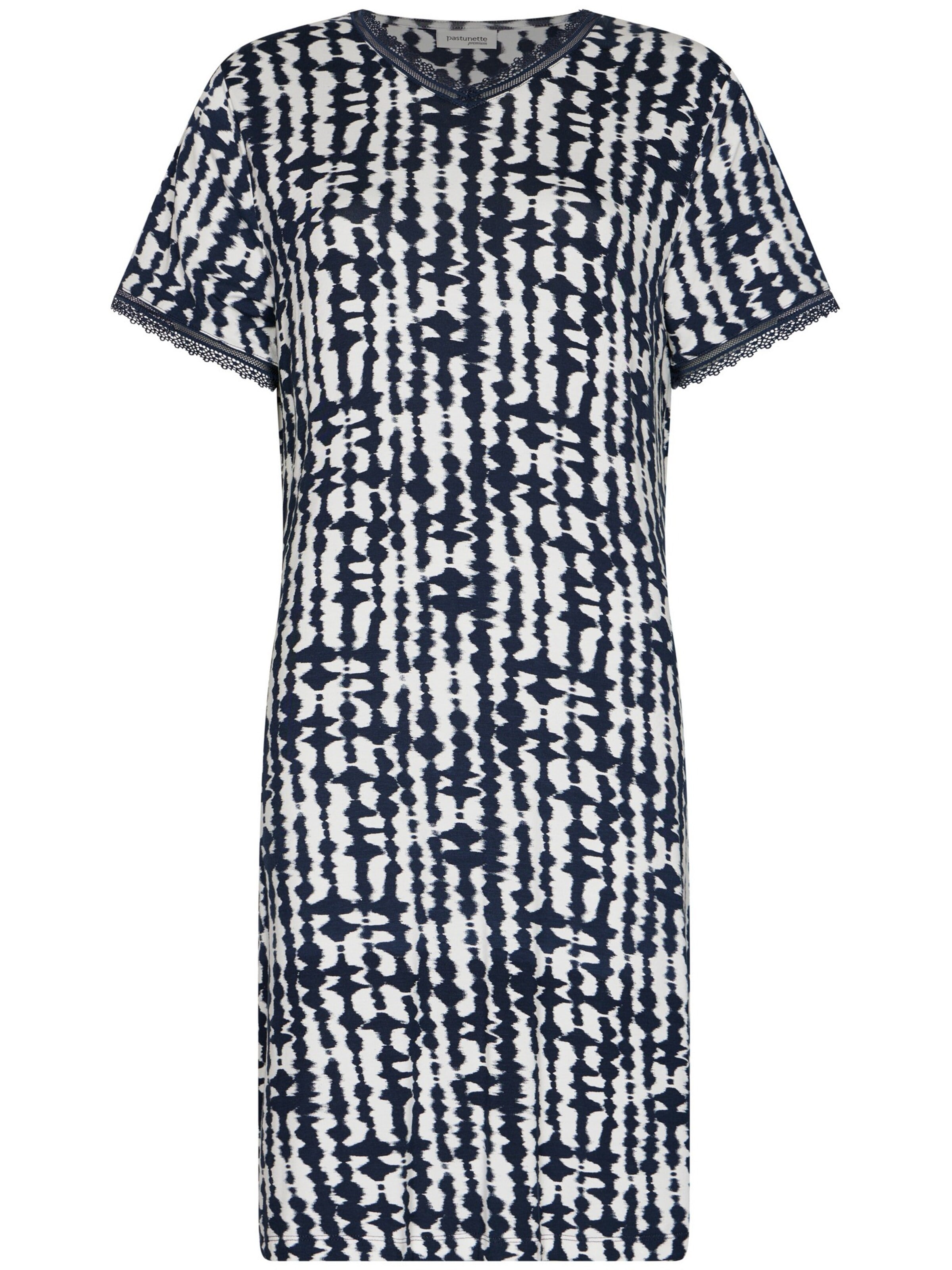 Pastunette Nachthemd in Blauw: voorkant