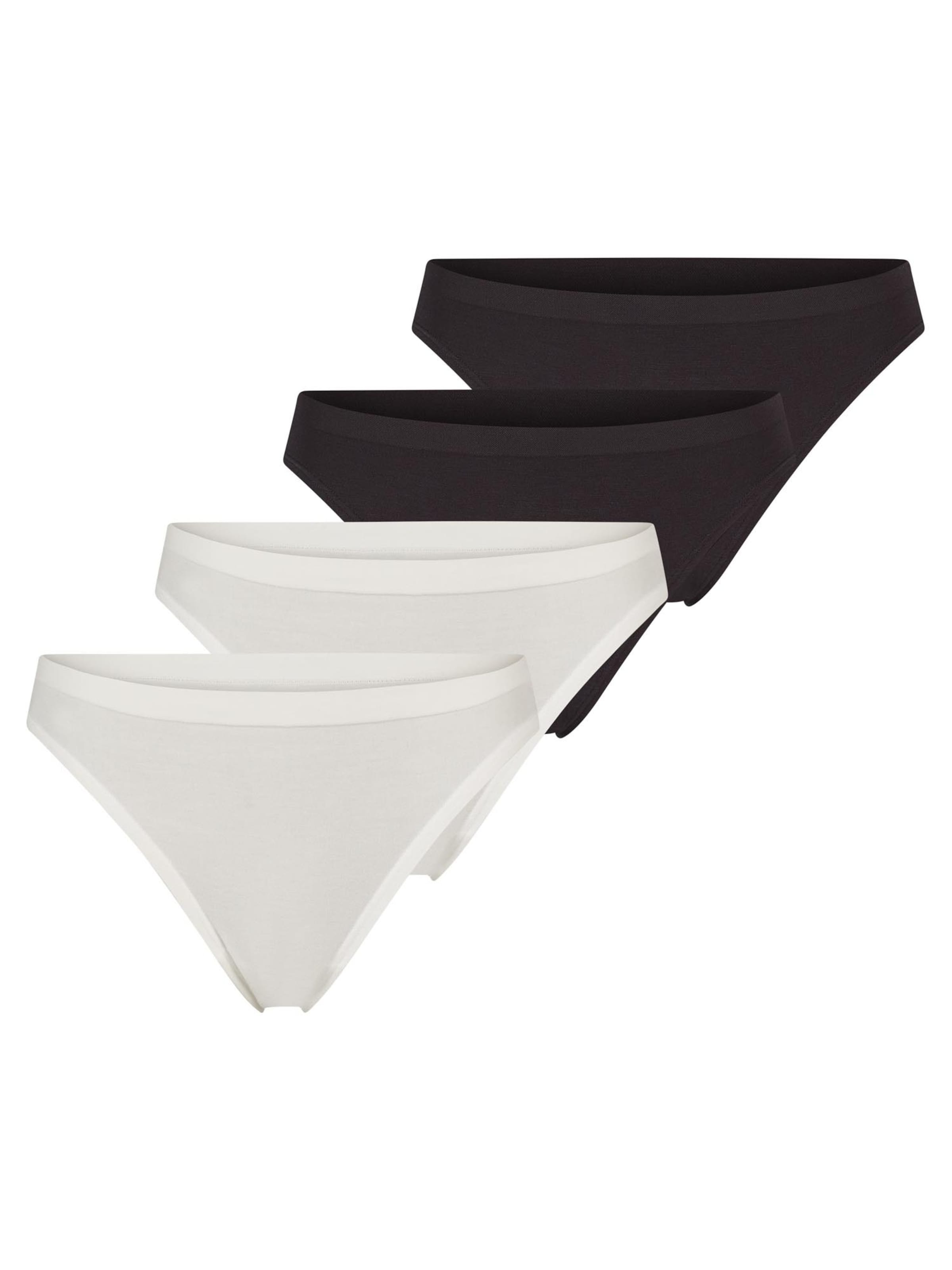 SLOGGI Thong 'GO Sense' in Black: front