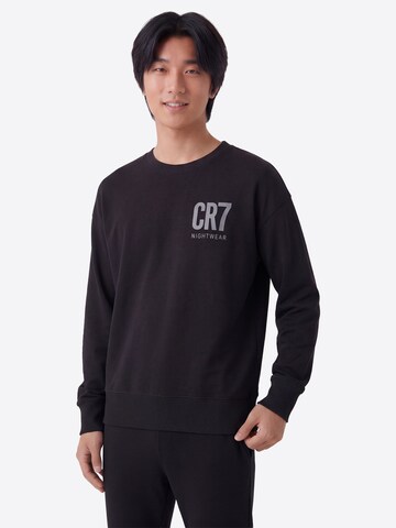CR7 - Cristiano Ronaldo - Pijama ' Boys BASIC Long ' en negro