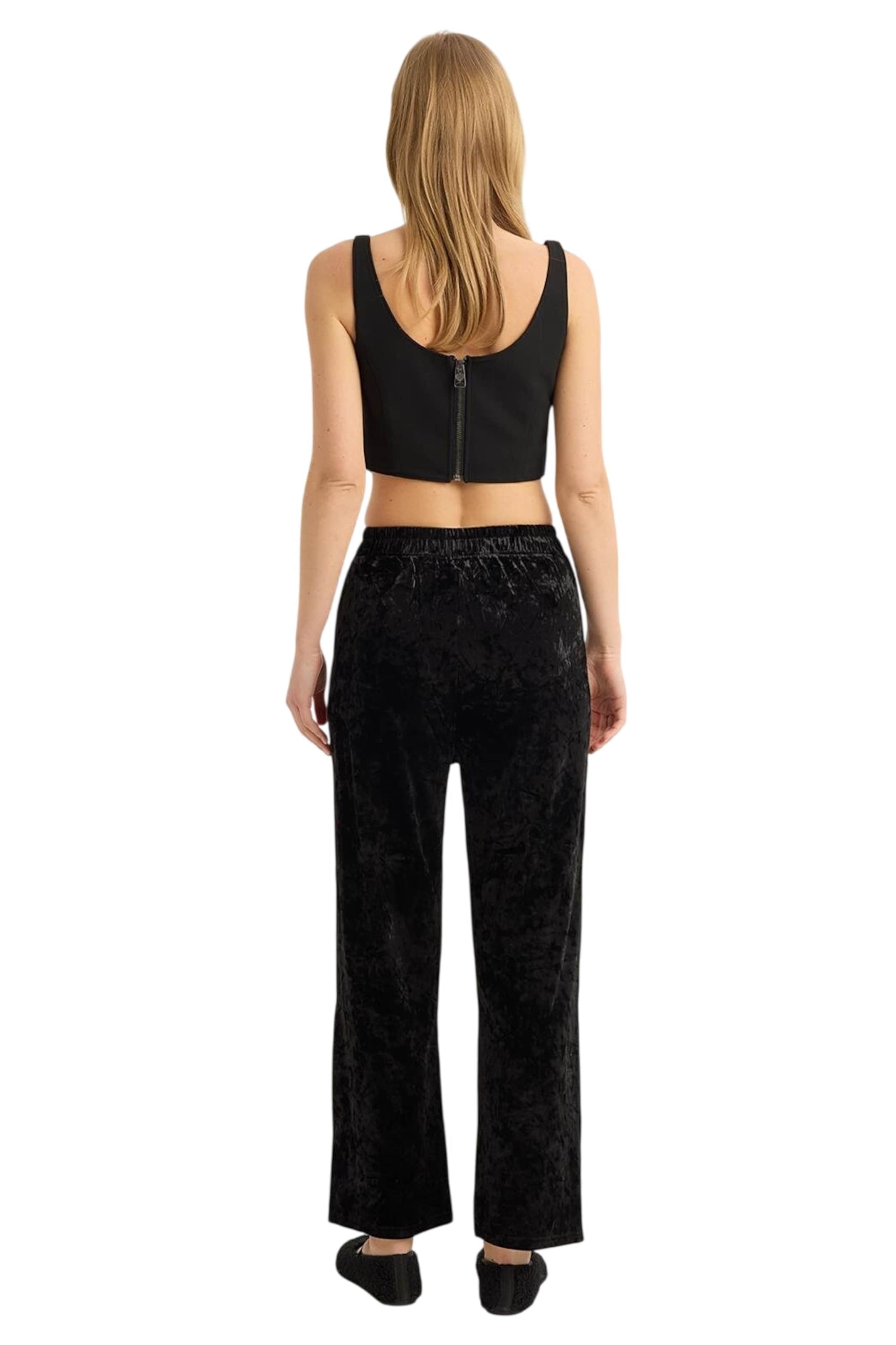 Regular Pantalon HOME STORE en noir