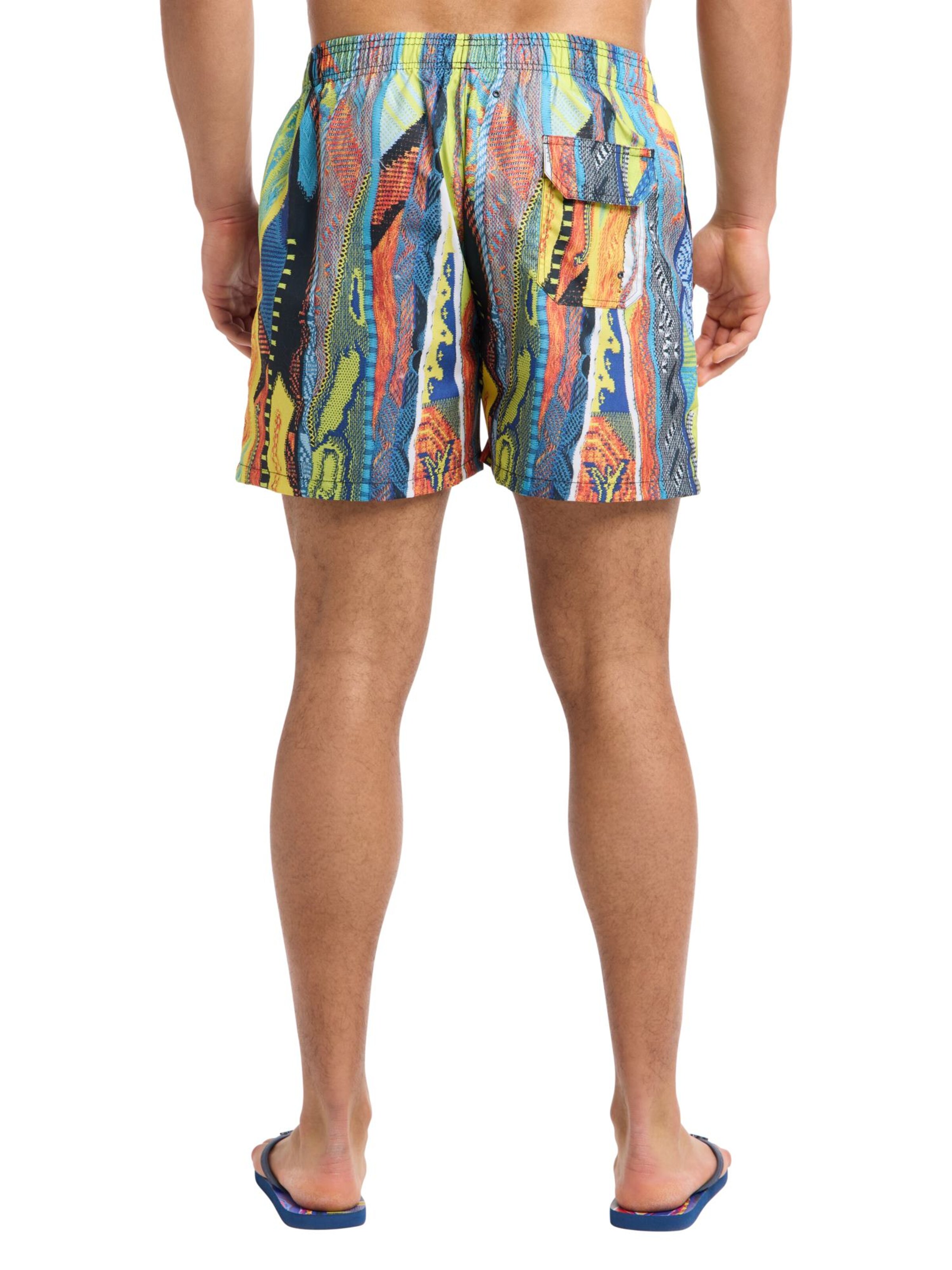 Carlo Colucci Regular Zwemshorts 'Ehart' in Gemengde kleuren