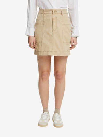 ESPRIT Rok in Beige: voorkant