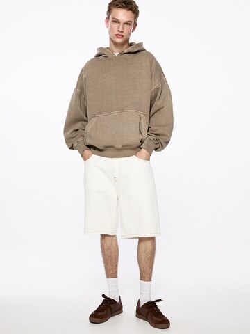 Pull&Bear Loosefit Farkut värissä beige