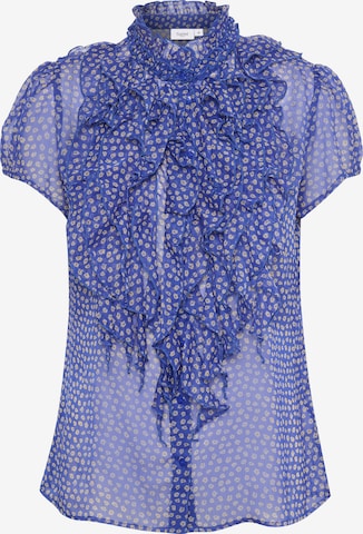 SAINT TROPEZ Bluse 'Lilja' in Blau: predná strana