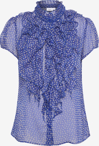 SAINT TROPEZ Blouse 'Lilja' in Blue: front