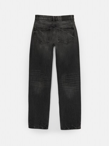 Pull&Bear Normalny krój Jeansy w kolorze czarny