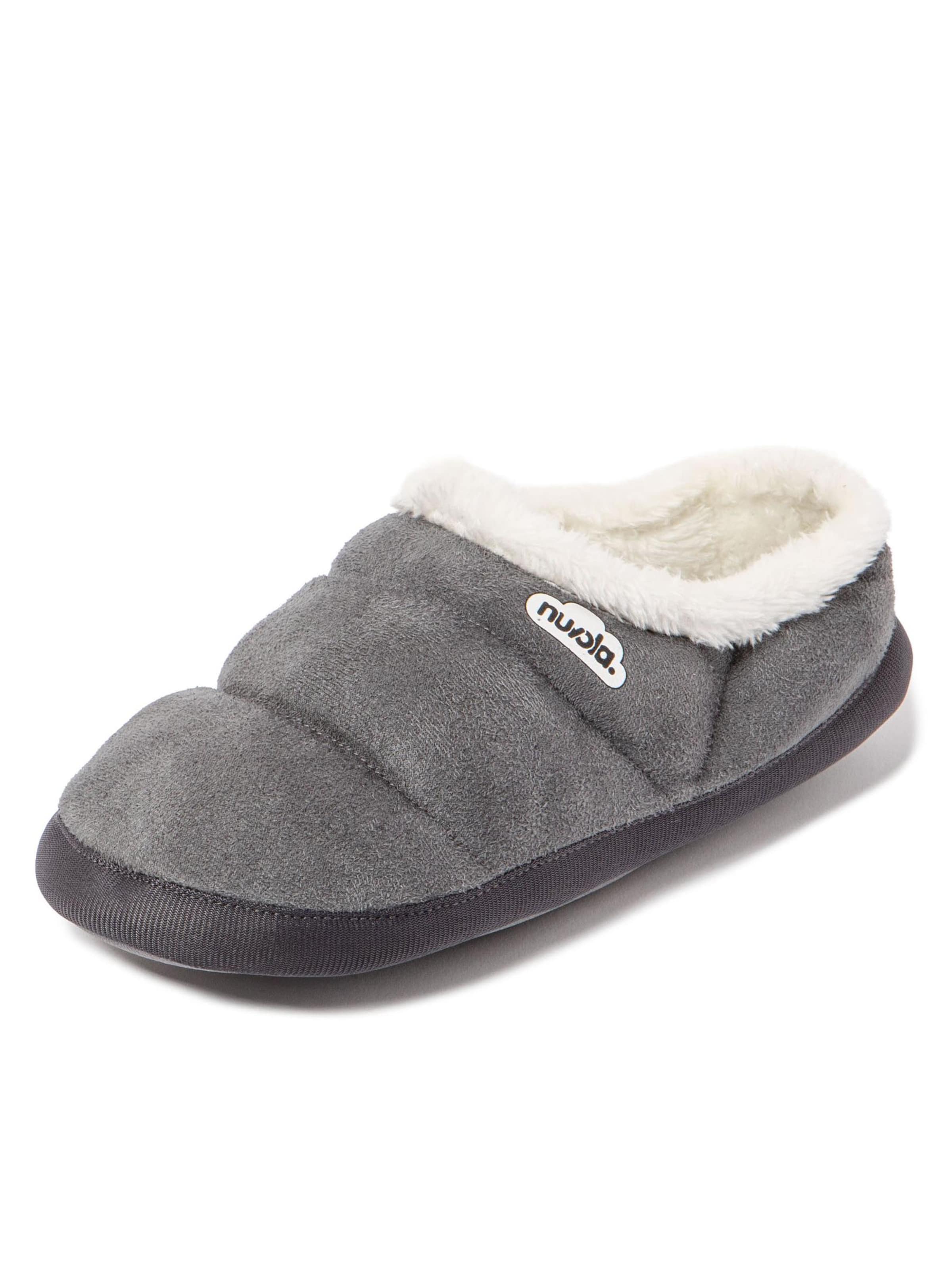 Ciabatta 'Classic Velvet' di Nuvola. in grigio