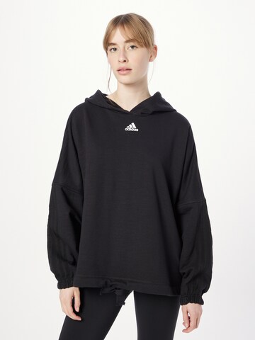 ADIDAS SPORTSWEARSportska sweater majica 'Dance Versatile' - crna boja: prednji dio