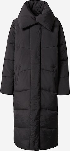 VILA Зимно палто в черно: отпред