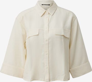 Chemisier QS en beige : devant