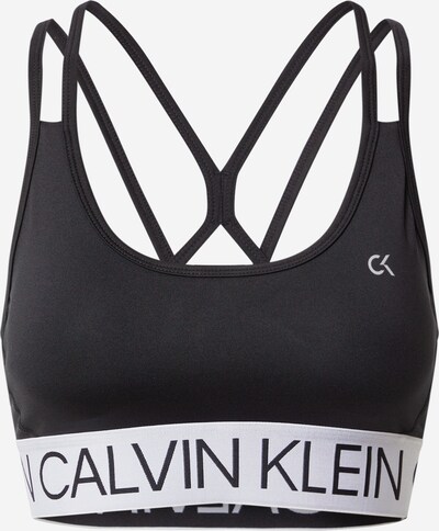 Calvin Klein Performance Sport bh in de kleur Zwart / Wit, Productweergave