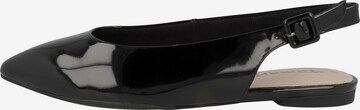 TAMARIS Ballet Flats with Strap in Black