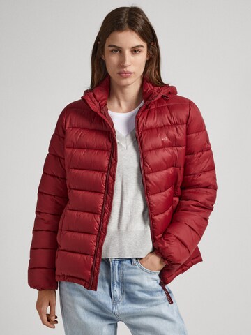 Pepe Jeans Übergangsjacke 'MADDIE' in Rot: predná strana