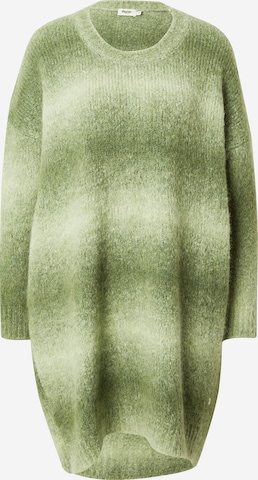 Brava Fabrics Knitted dress in Green: front