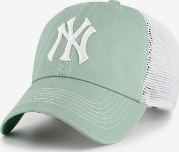 47 BrandŠilterica 'Gorra 47 brand verde yankees clean up cap' - zelena boja: prednji dio