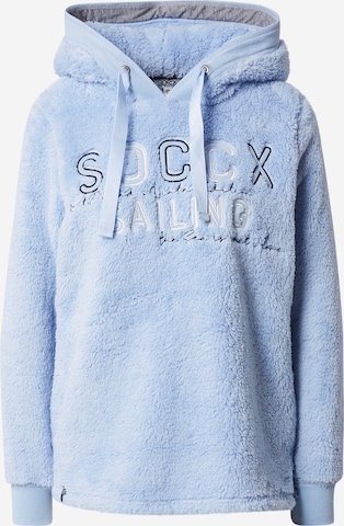 Soccx Sweatshirt in Blue: front