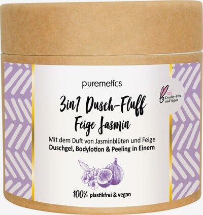 puremetics Peeling 'Feige Jasmin No15 3in1 Dusch-Fluff' in weiß, Produktansicht