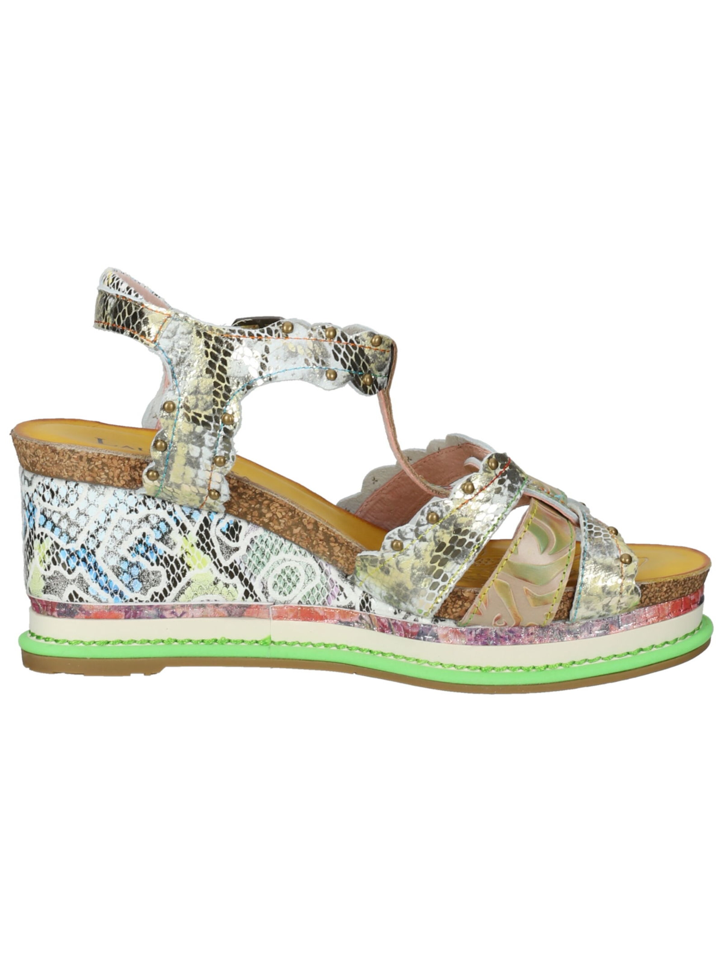 Sandales à lanières Laura Vita en mélange de couleurs