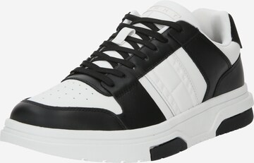 Sneaker low 'Johnny 1A' de la Tommy Jeans pe alb: față