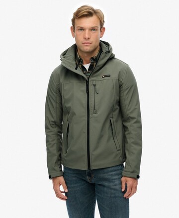 Superdry Tussenjas in Groen: voorkant