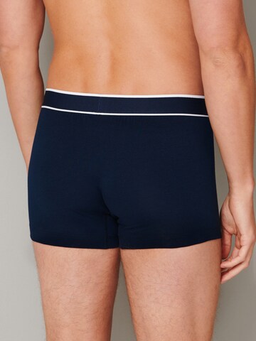 SCHIESSER Boxer shorts ' 95/5 Organic Cotton ' in Blue