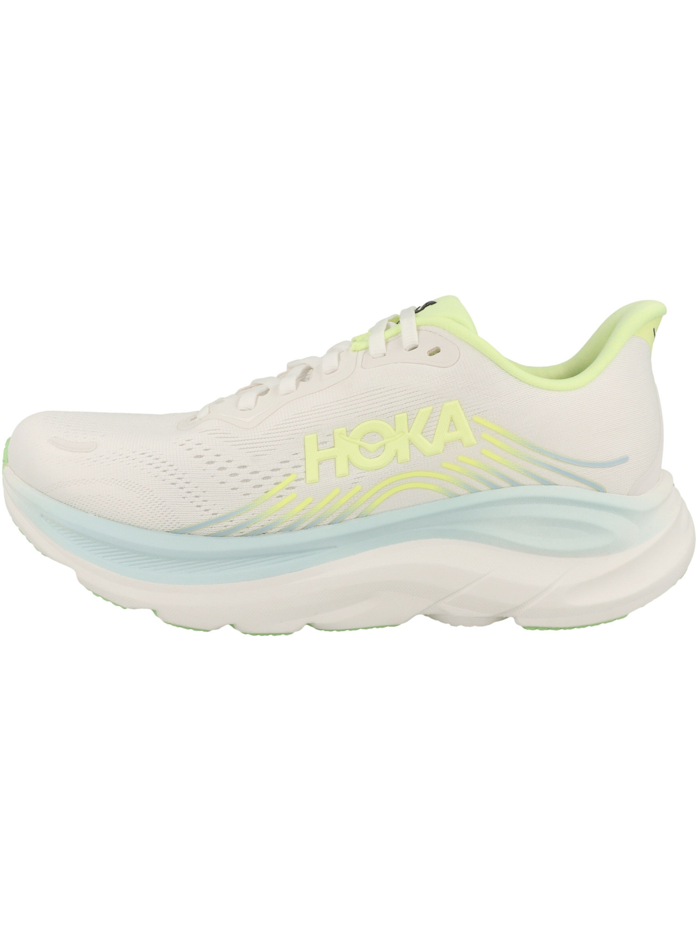 HOKA Jooksujalats 'Clifton 11', värv valge: külje pealt