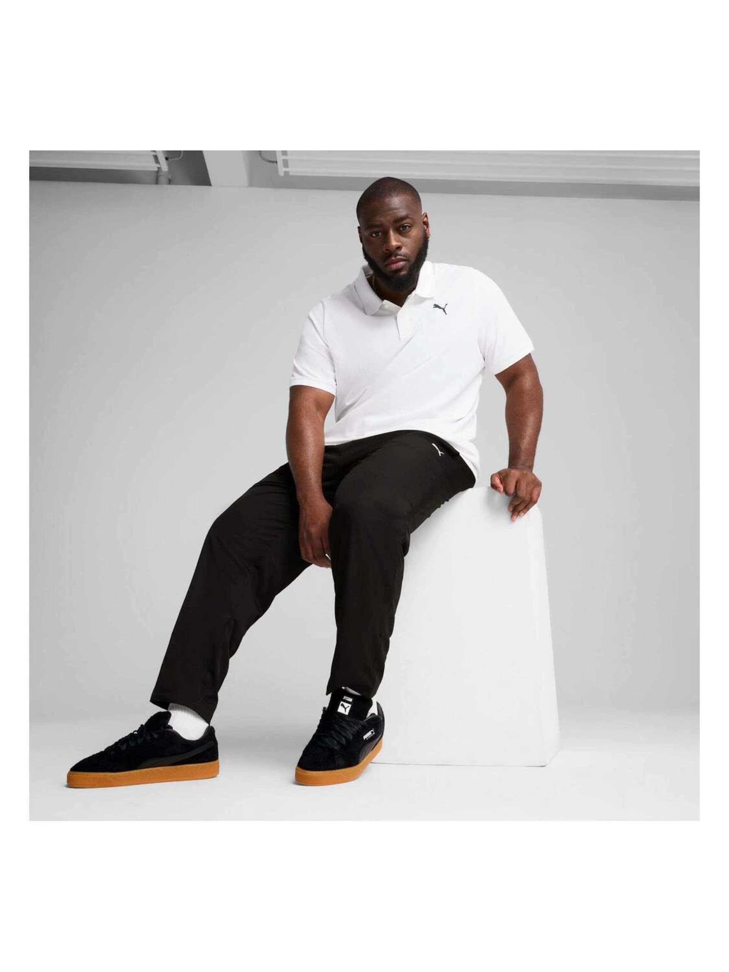 PUMA Shirt 'Puma Ess Pique Polo' in Wit